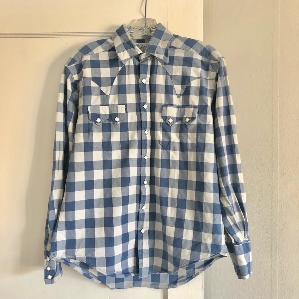 Rockmount Ranch Wear Snap Check Western Shirt